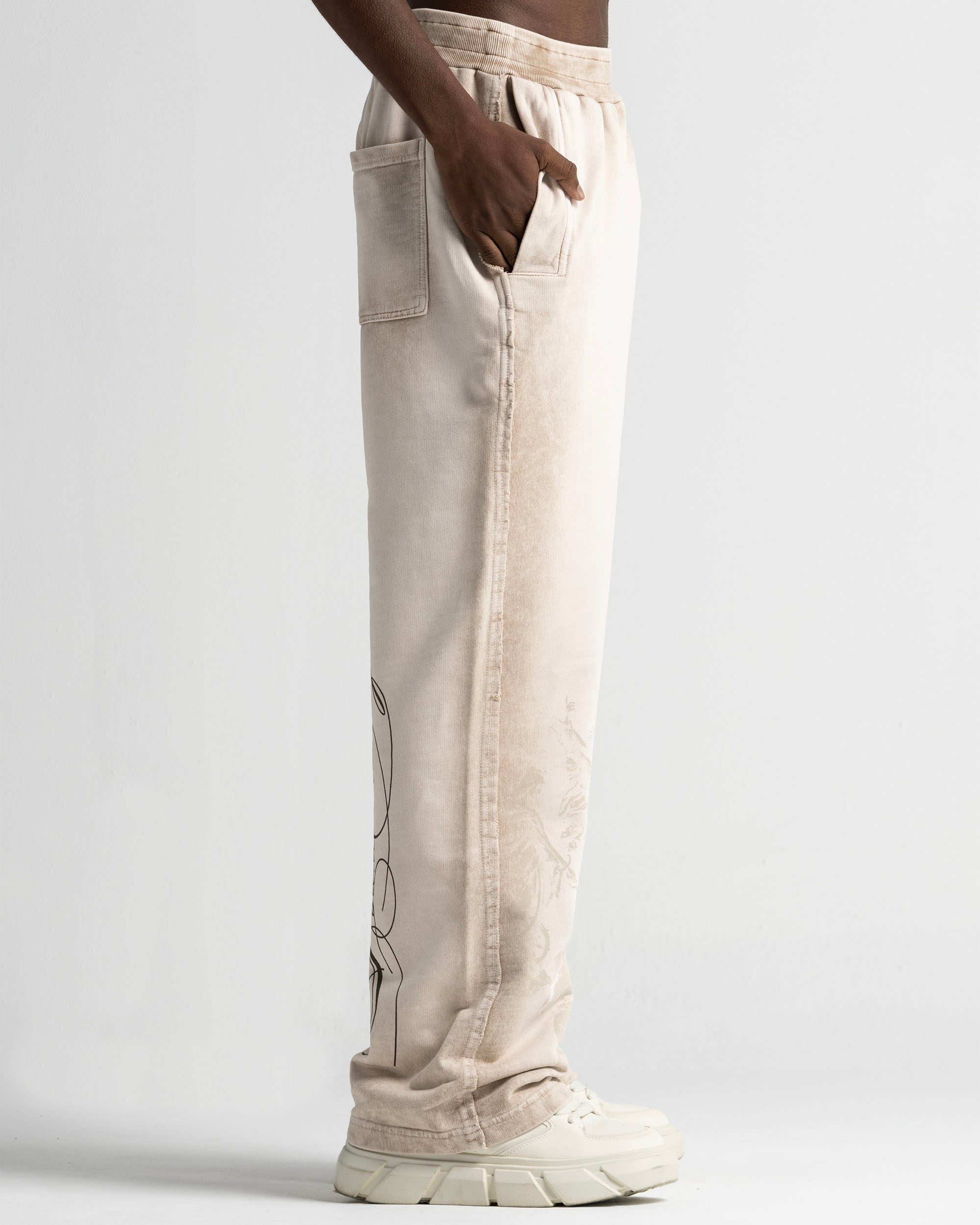 Washed Sweatpant Sand