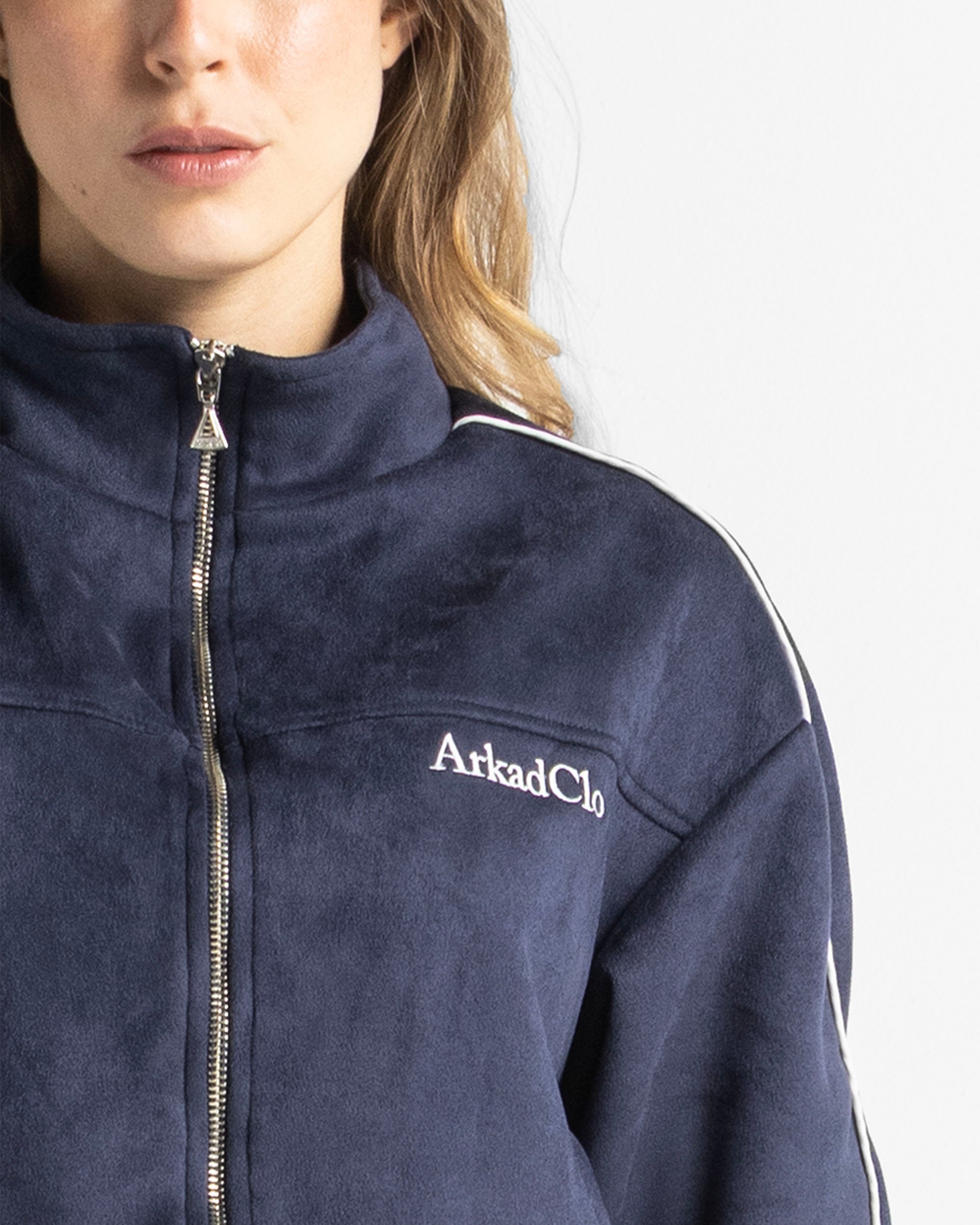 Velvet Jacket Azul - Unisex