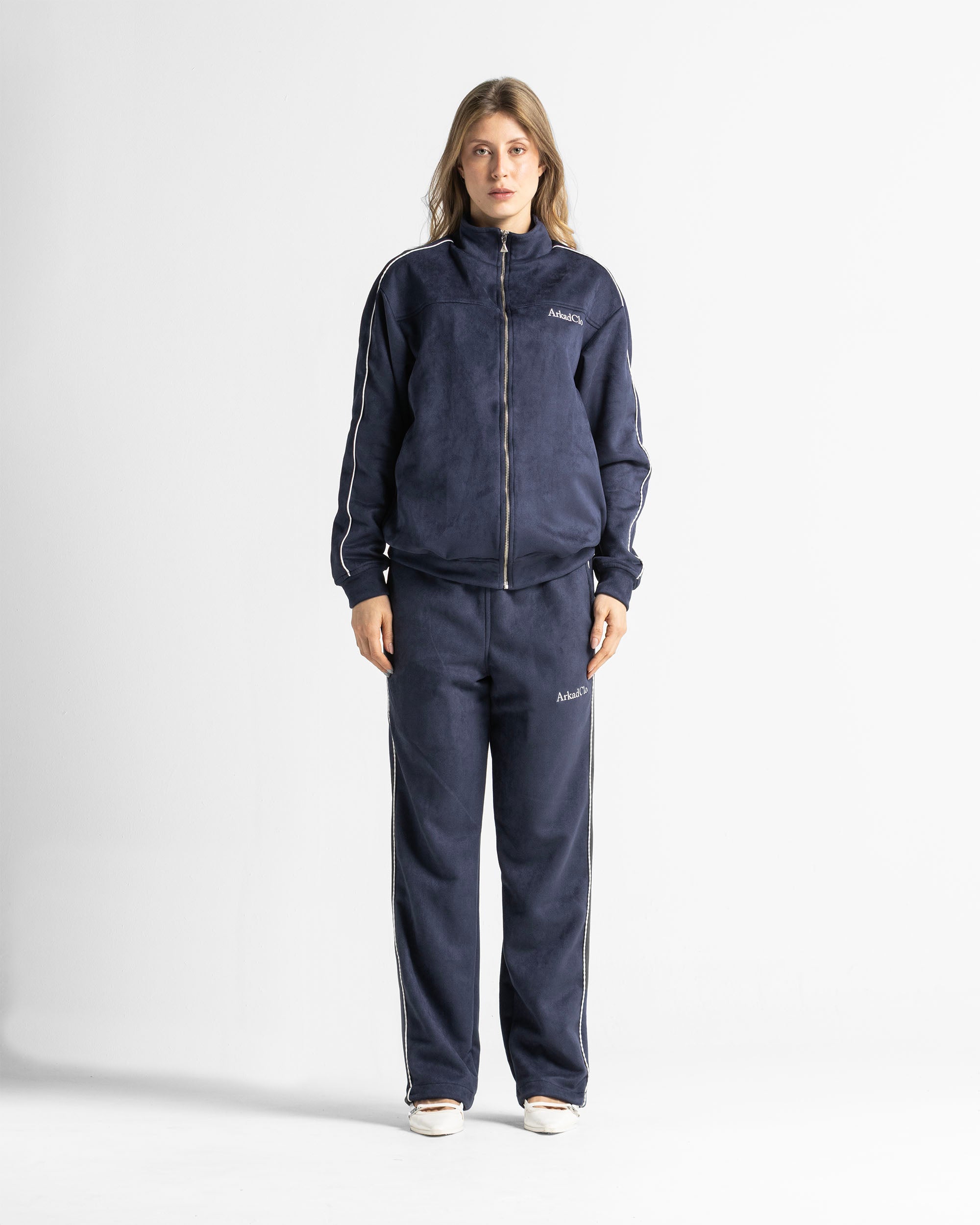 Velvet Jacket Azul - Unisex