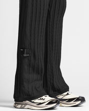 Braided Knit Pant Gris Oscuro