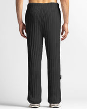 Braided Knit Pant Gris Oscuro