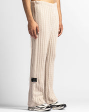 Braided Knit Pant Khaki