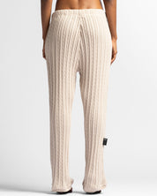 Braided Knit Pant Khaki - Unisex