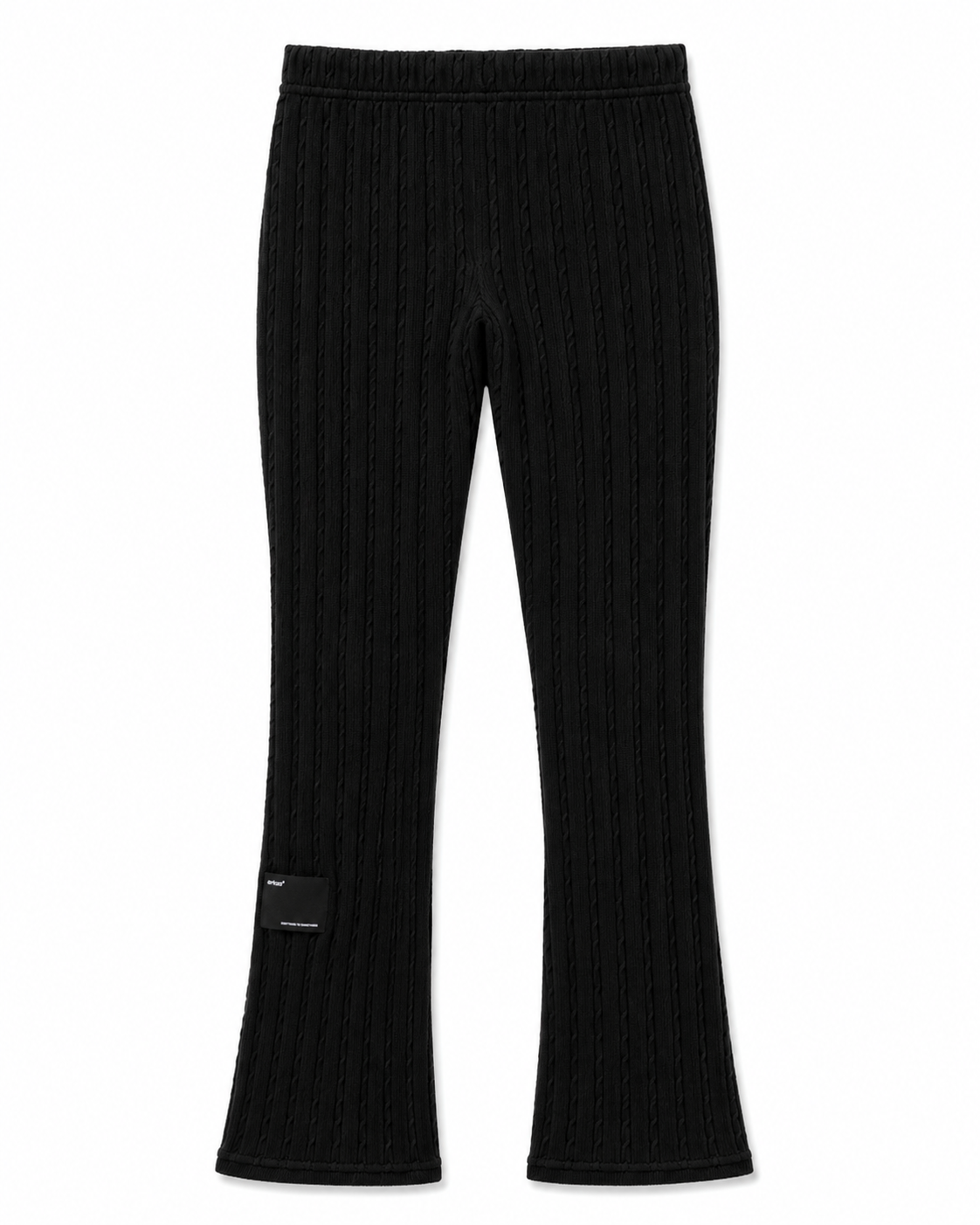 Braided Knit Pant Negro