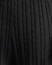 Braided Knit Pant Negro
