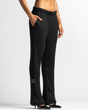 Braided Knit Pant Negro - Unisex