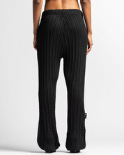 Braided Knit Pant Negro - Unisex