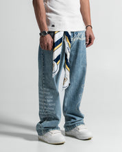 Bandana Paper Azul Amarilla