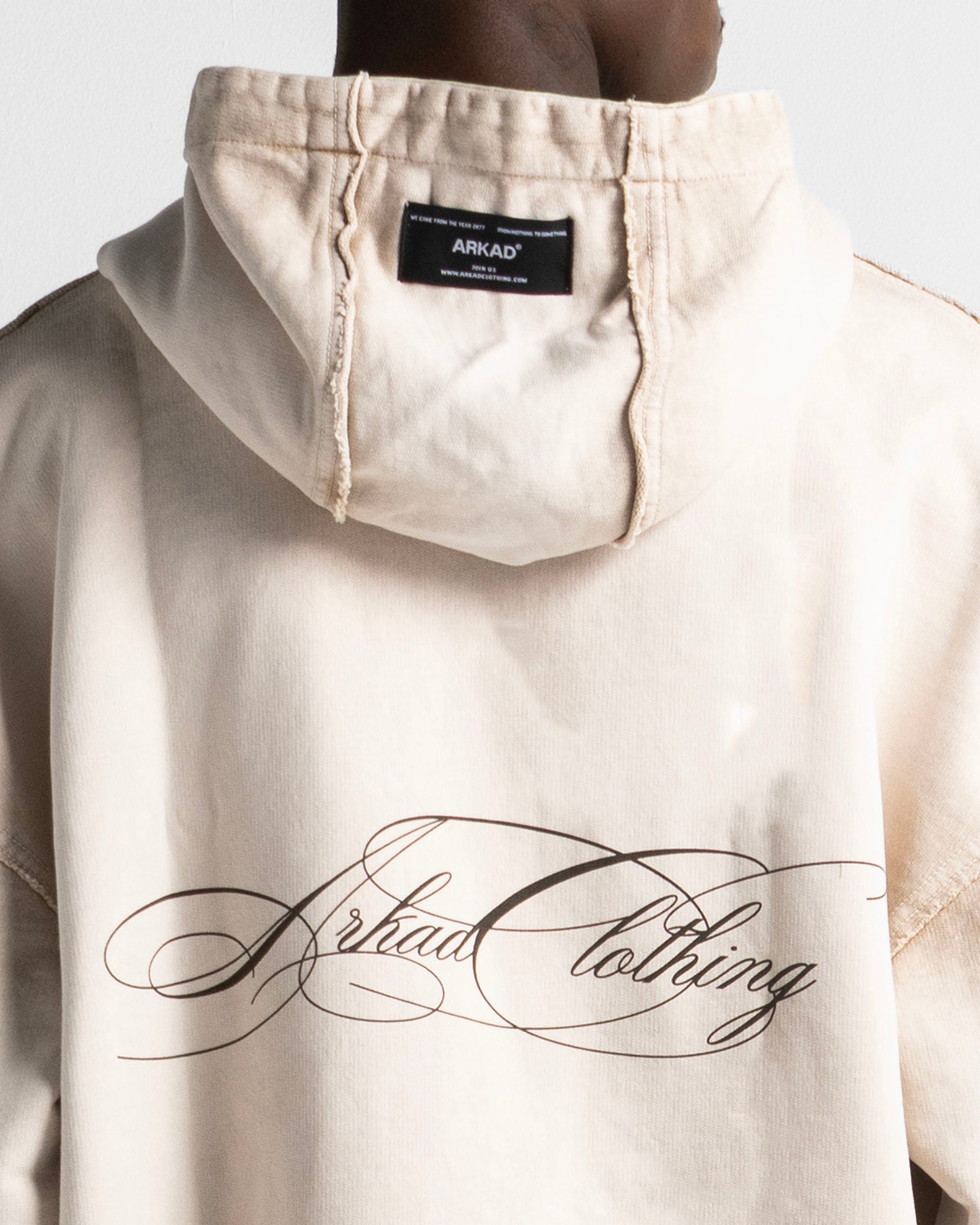 Washed Hoodie Sand