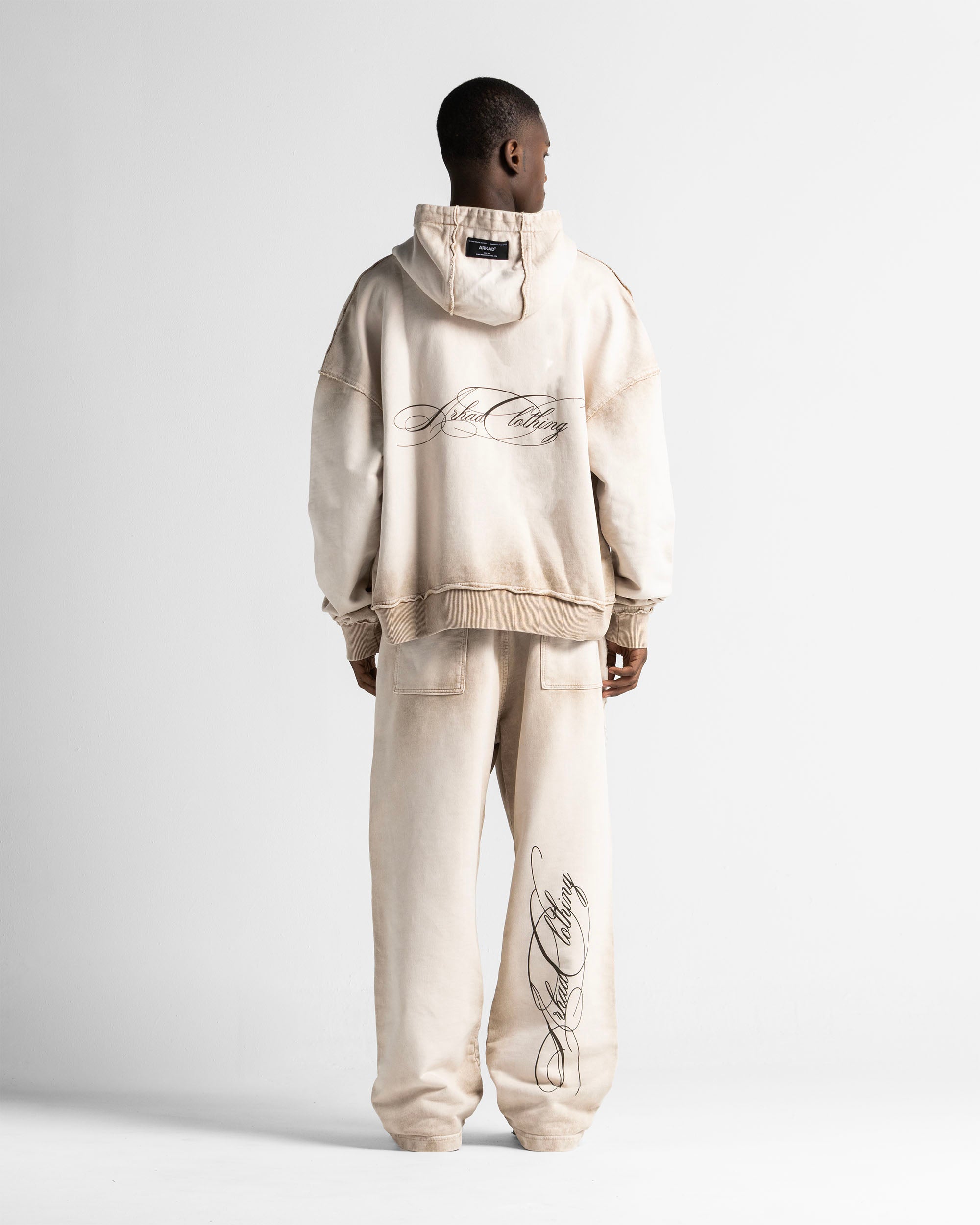 Washed Hoodie Sand