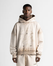 Washed Hoodie Sand