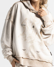 Washed Hoodie Sand - Unisex