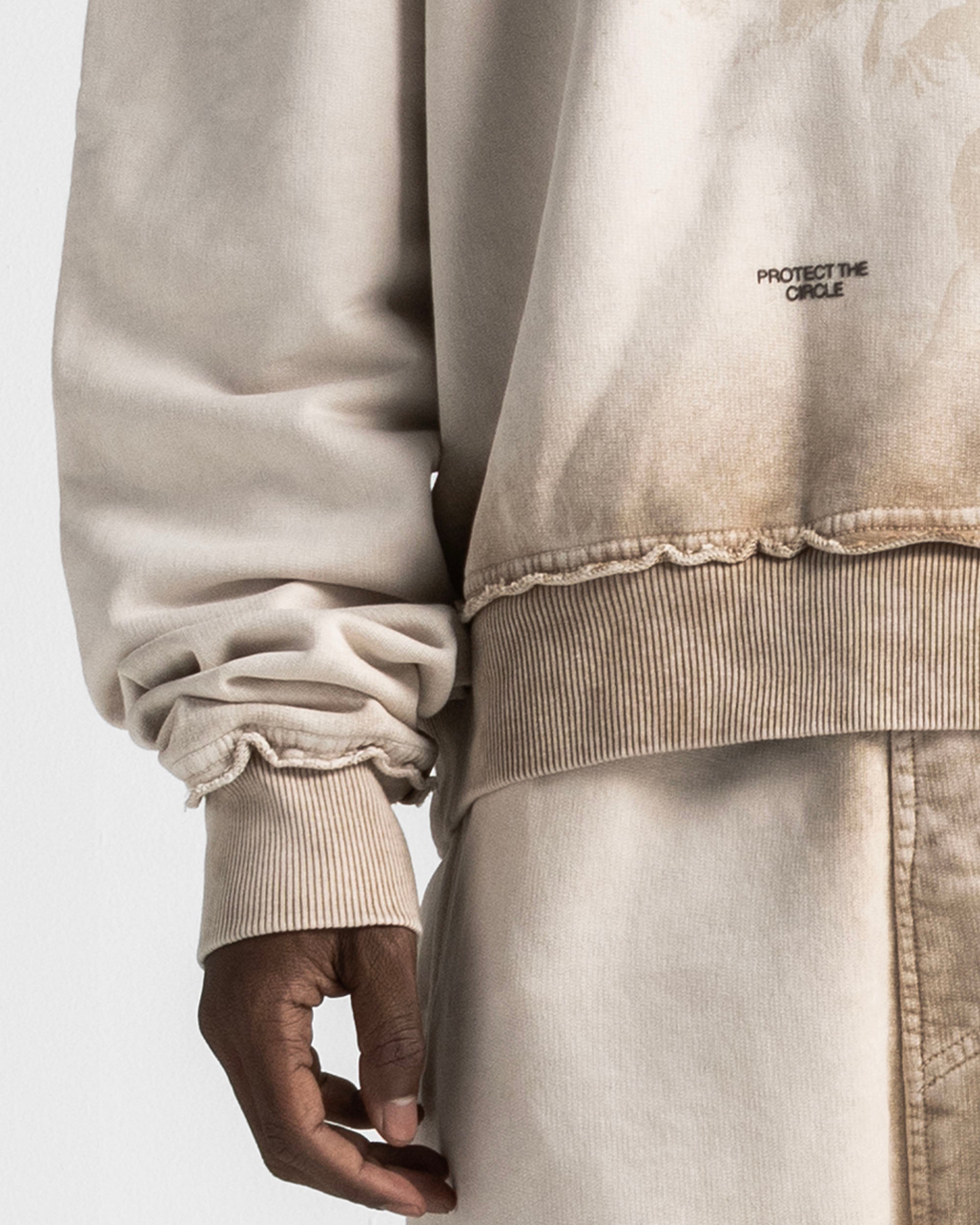 Washed Hoodie Sand