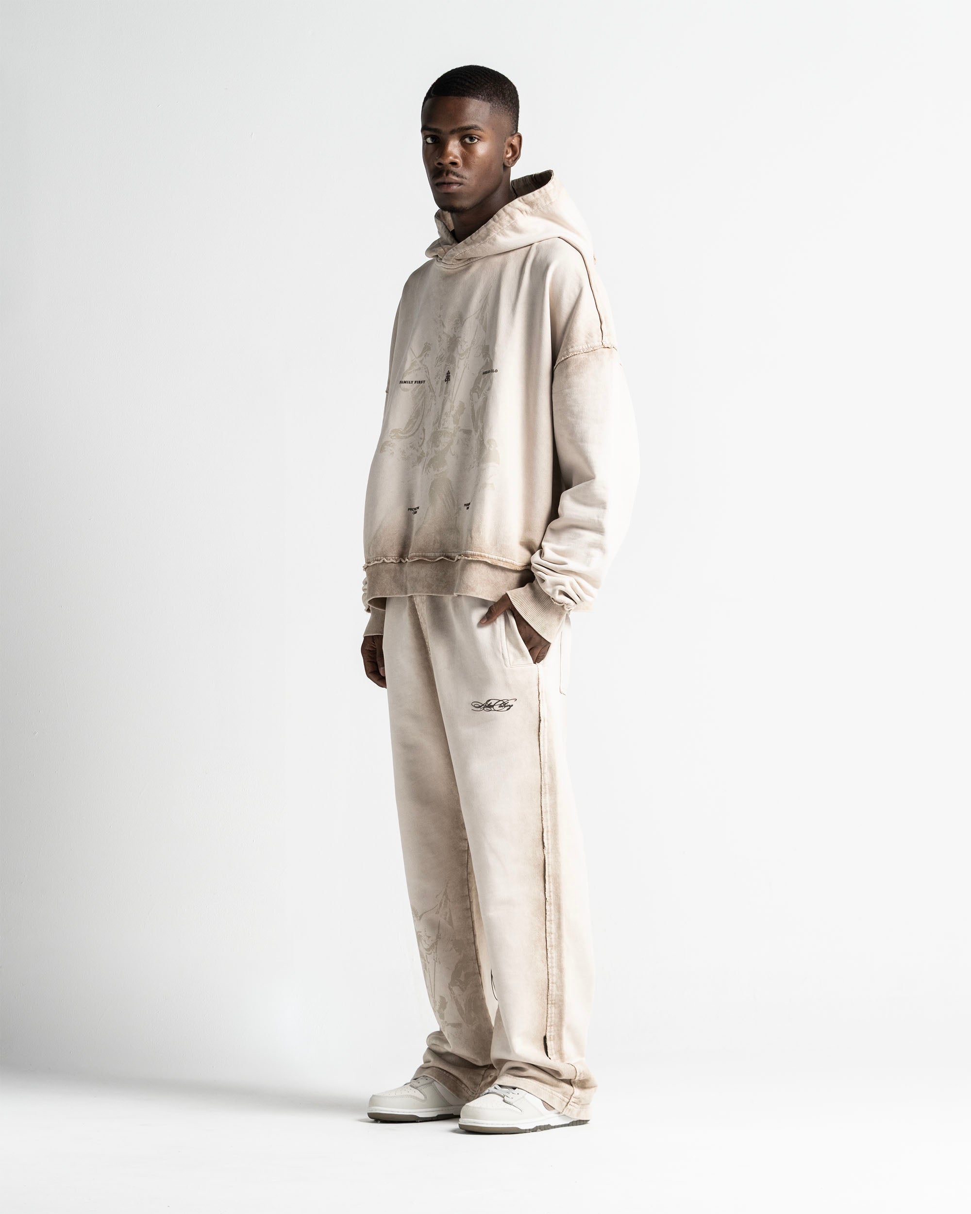 Washed Hoodie Sand