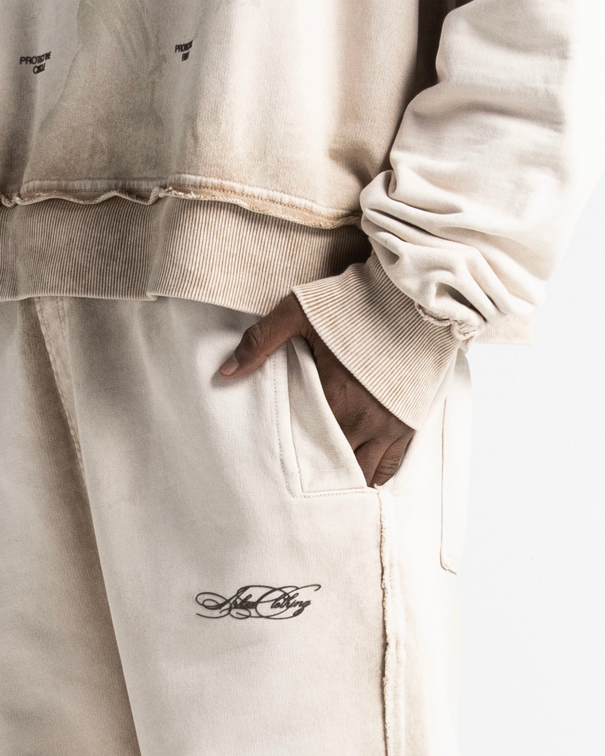 Washed Hoodie Sand