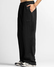 Pintuck Pant Negro Bordado