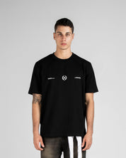 Tshirt Regular Fit Negra Clásica