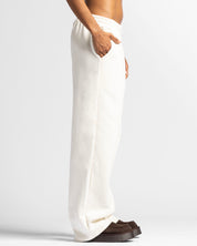 Pintuck Pant Beige Bordado - Unisex