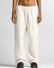 Pintuck Pant Beige Bordado - Unisex