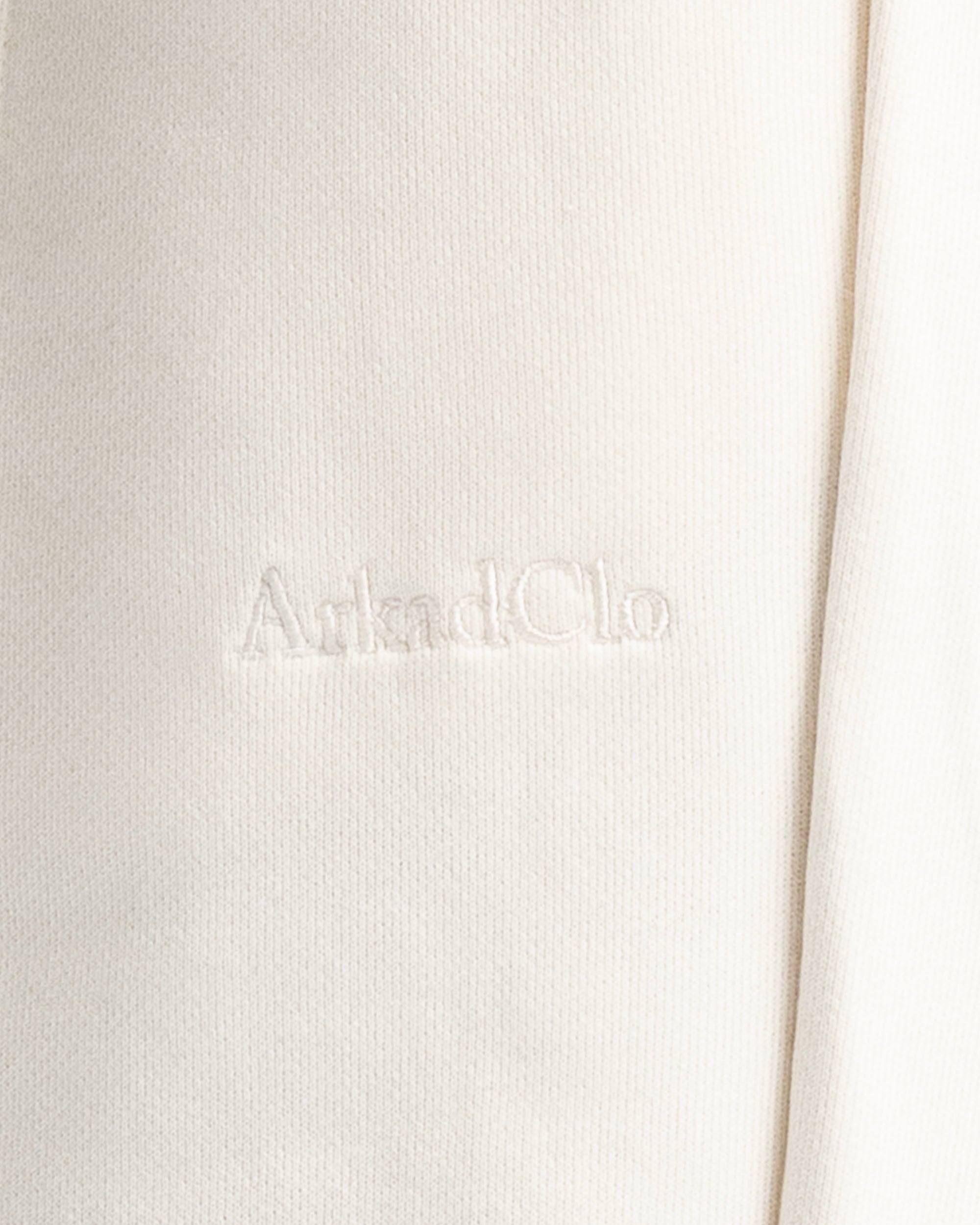 Pintuck Pant Beige Bordado - Unisex