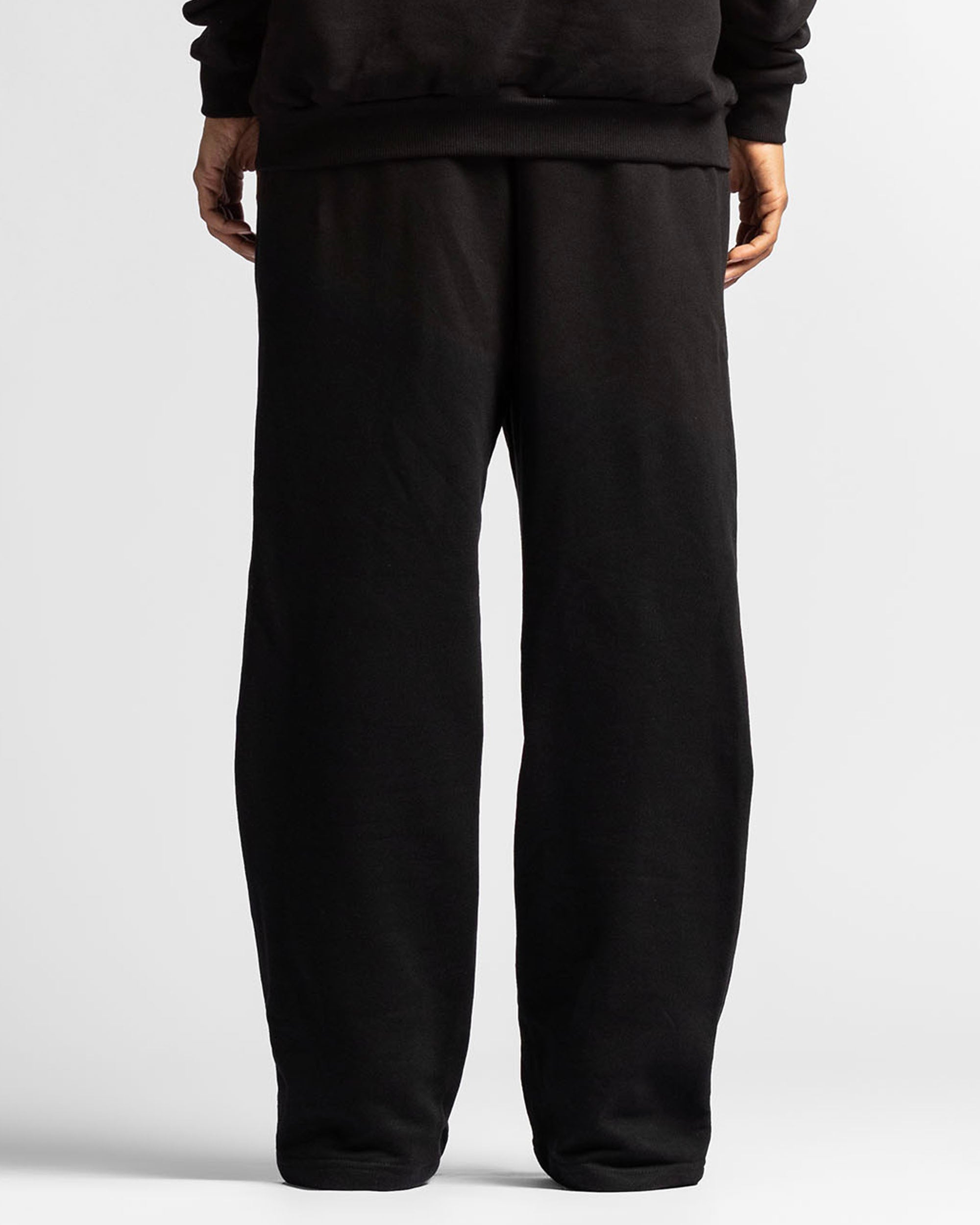 Pintuck Pant Negro Bordado - Unisex