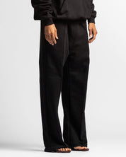 Pintuck Pant Negro Bordado - Unisex