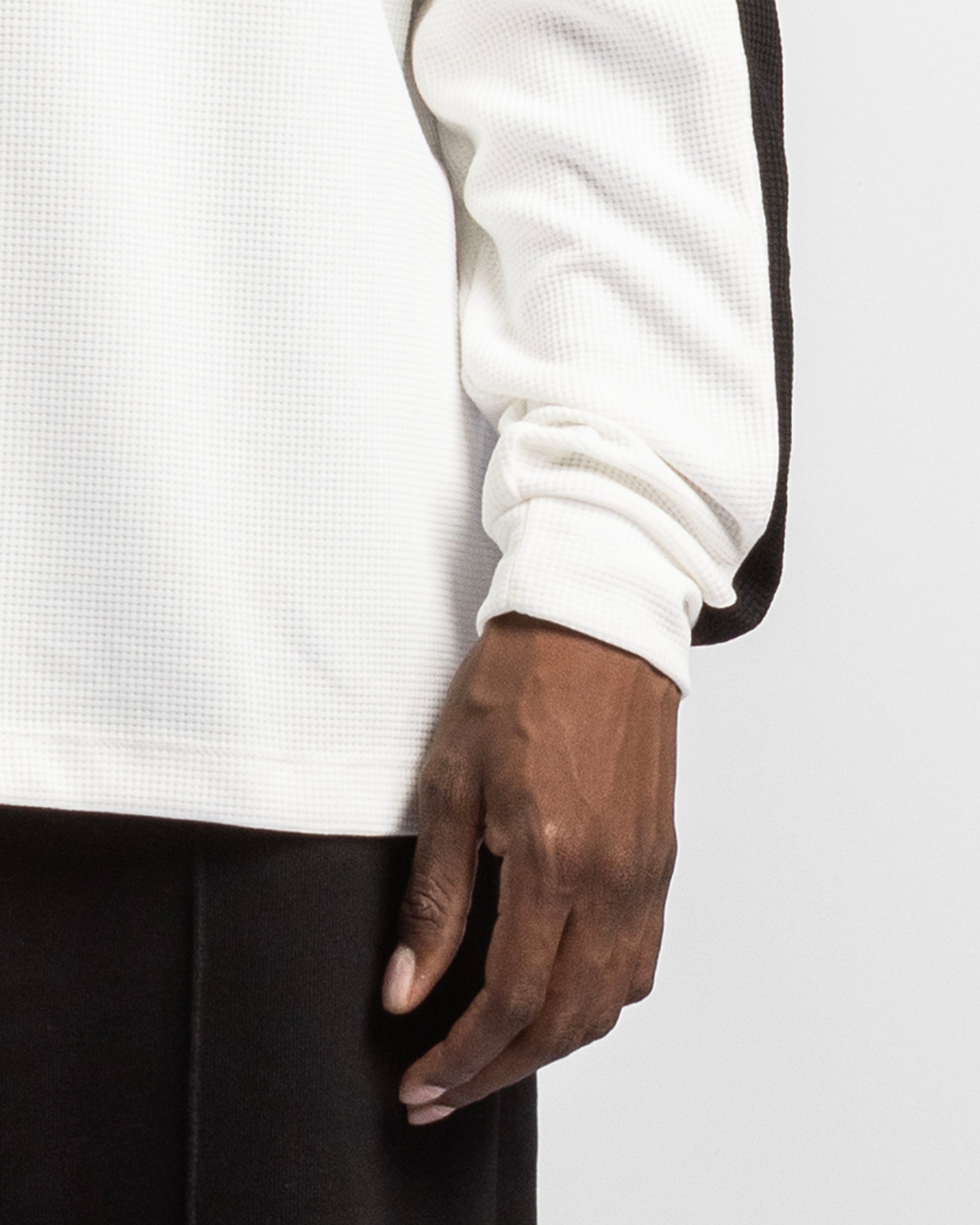 Polo Long Sleeve Waffle