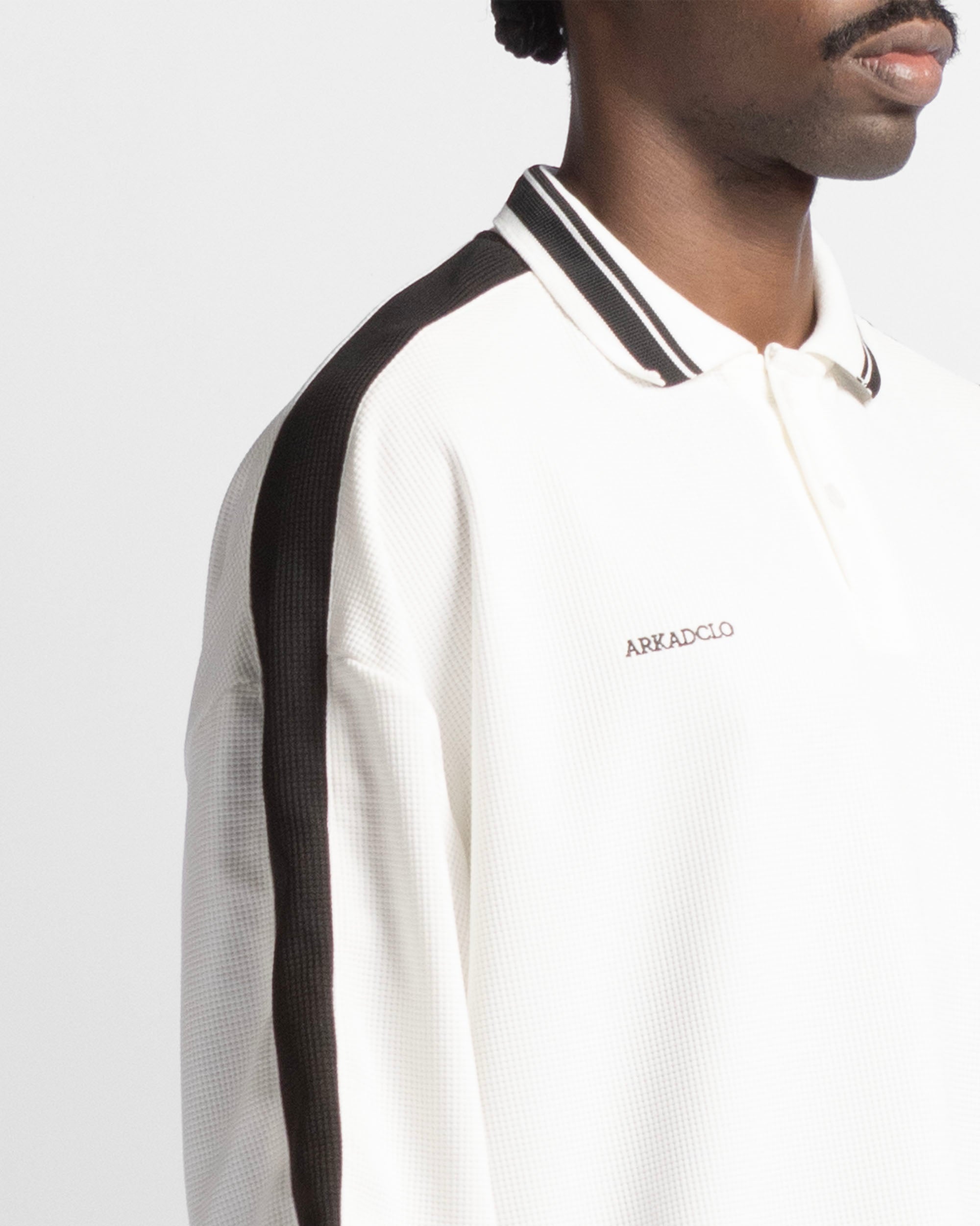 Polo Long Sleeve Waffle