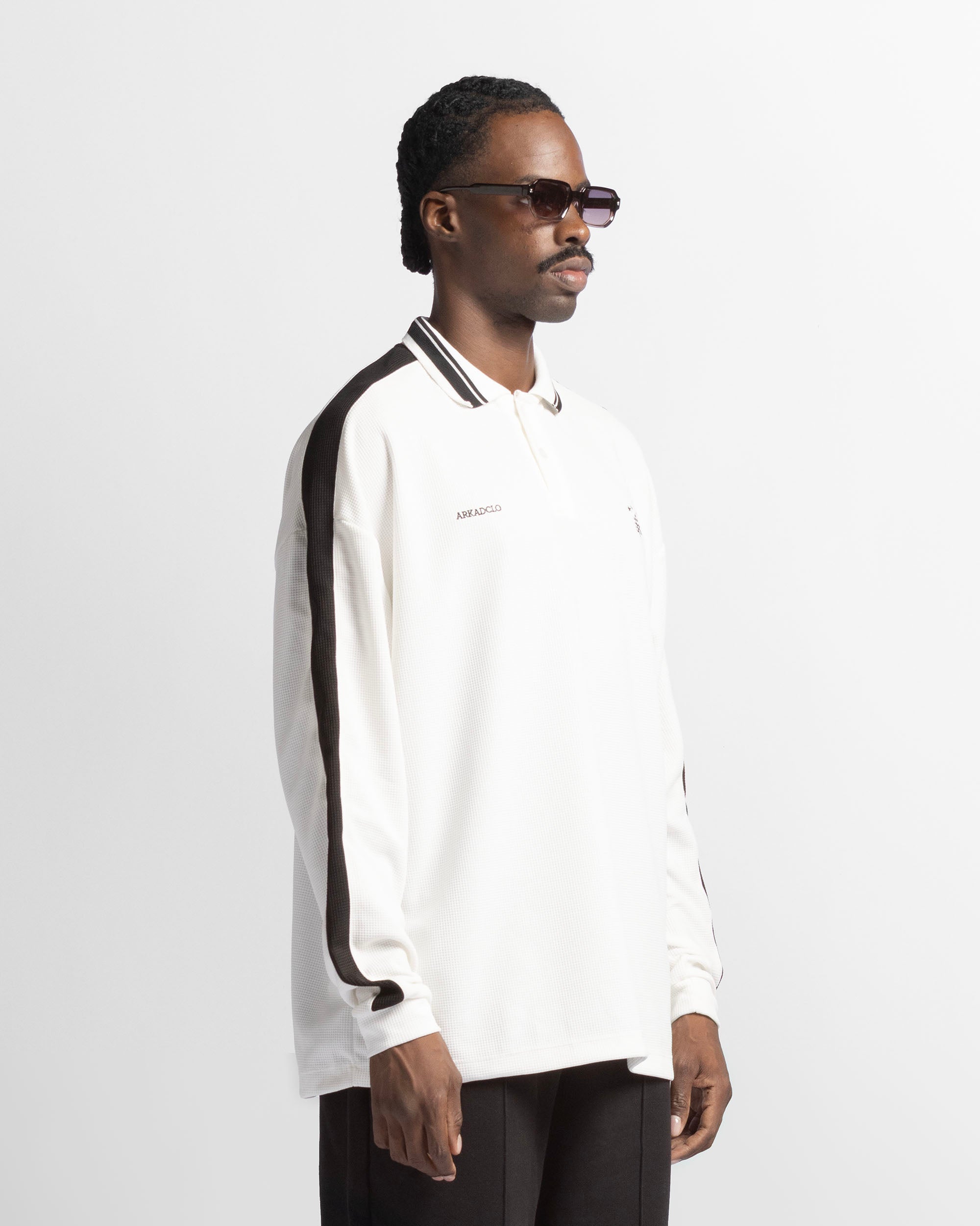 Polo Long Sleeve Waffle