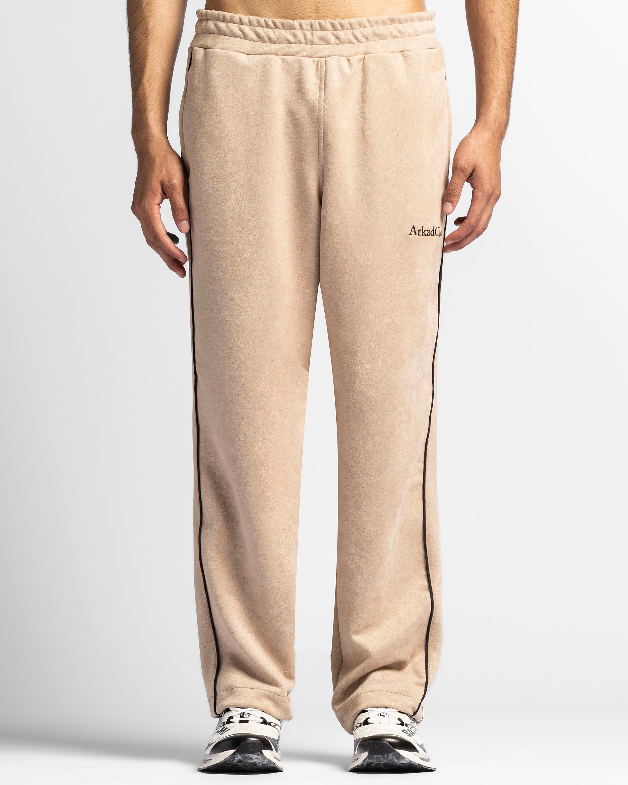 Velvet Trackpant Caqui