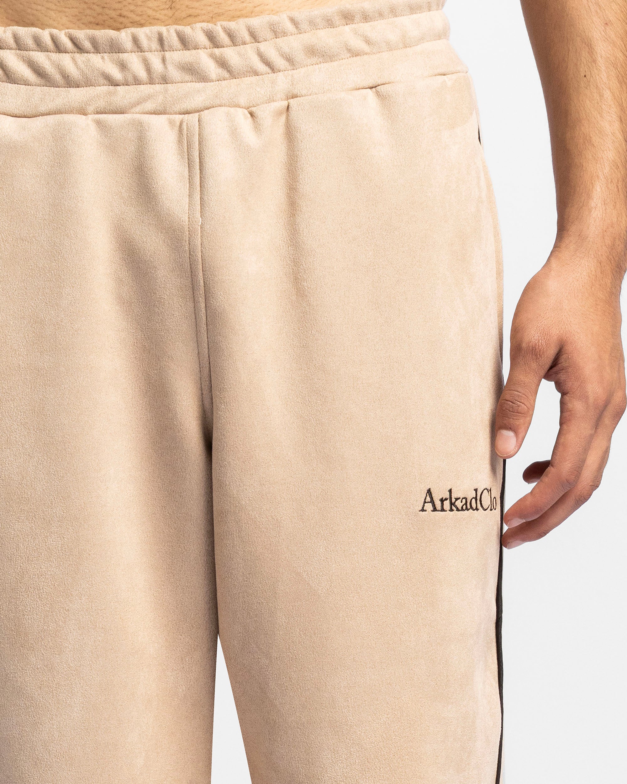 Velvet Trackpant Caqui
