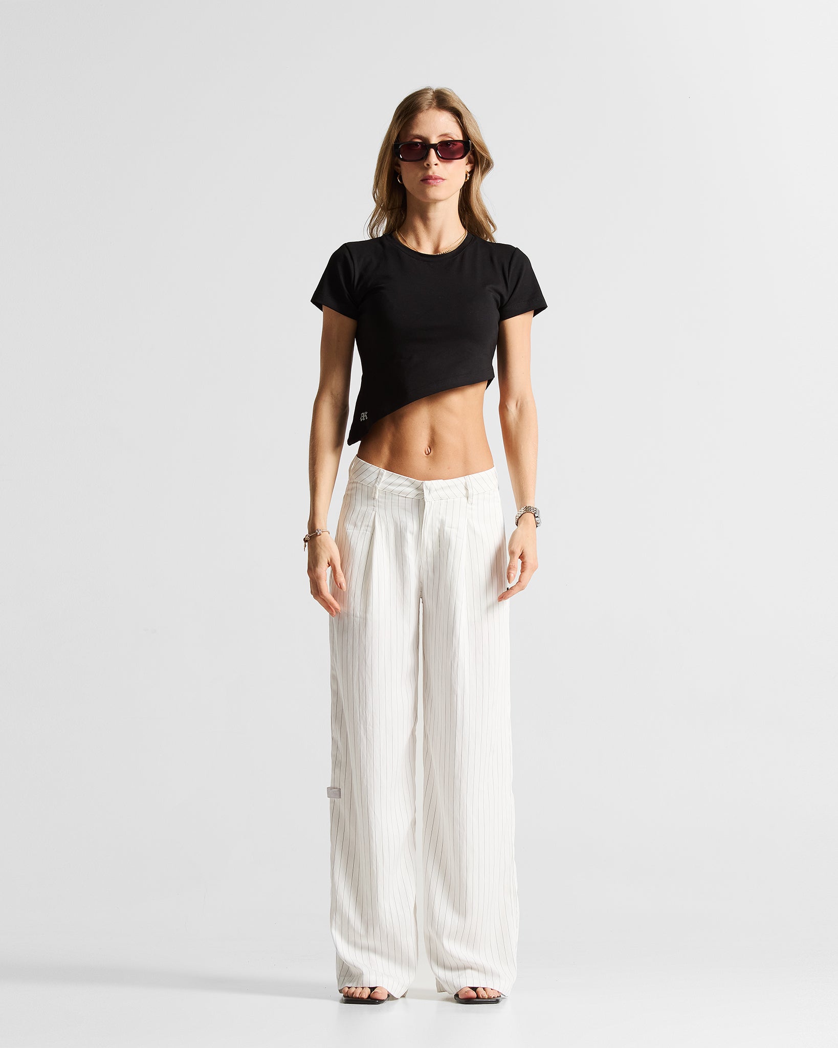 Pinstripe Tailored Pant Mujer