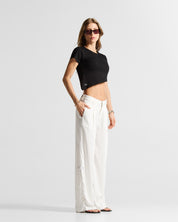 Pinstripe Tailored Pant Mujer