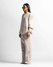 Polo Sweatshirt Oversize Sand - Unisex