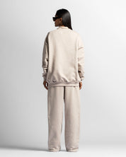 Polo Sweatshirt Oversize Sand - Unisex