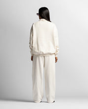 Polo Sweatshirt Oversize Beige - Unisex