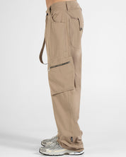 Pantalón Cargo Drill Camel