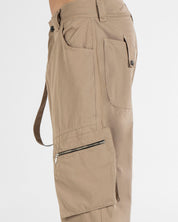 Pantalón Cargo Drill Camel