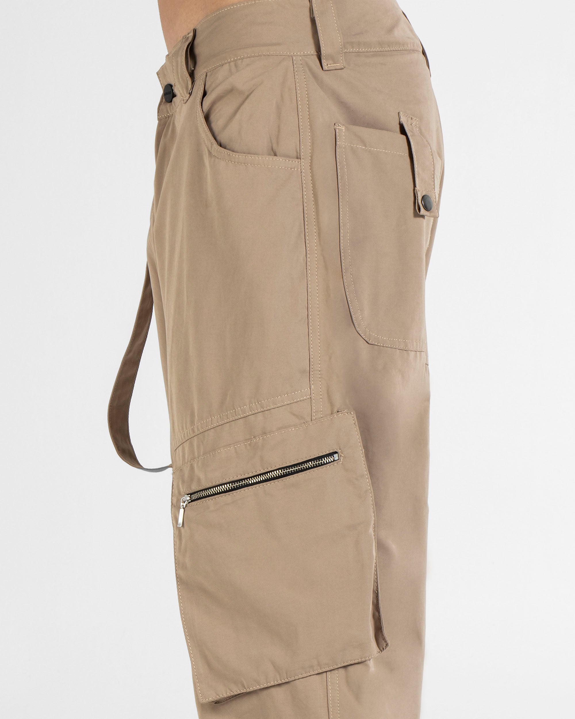 Pantalón Cargo Drill Camel