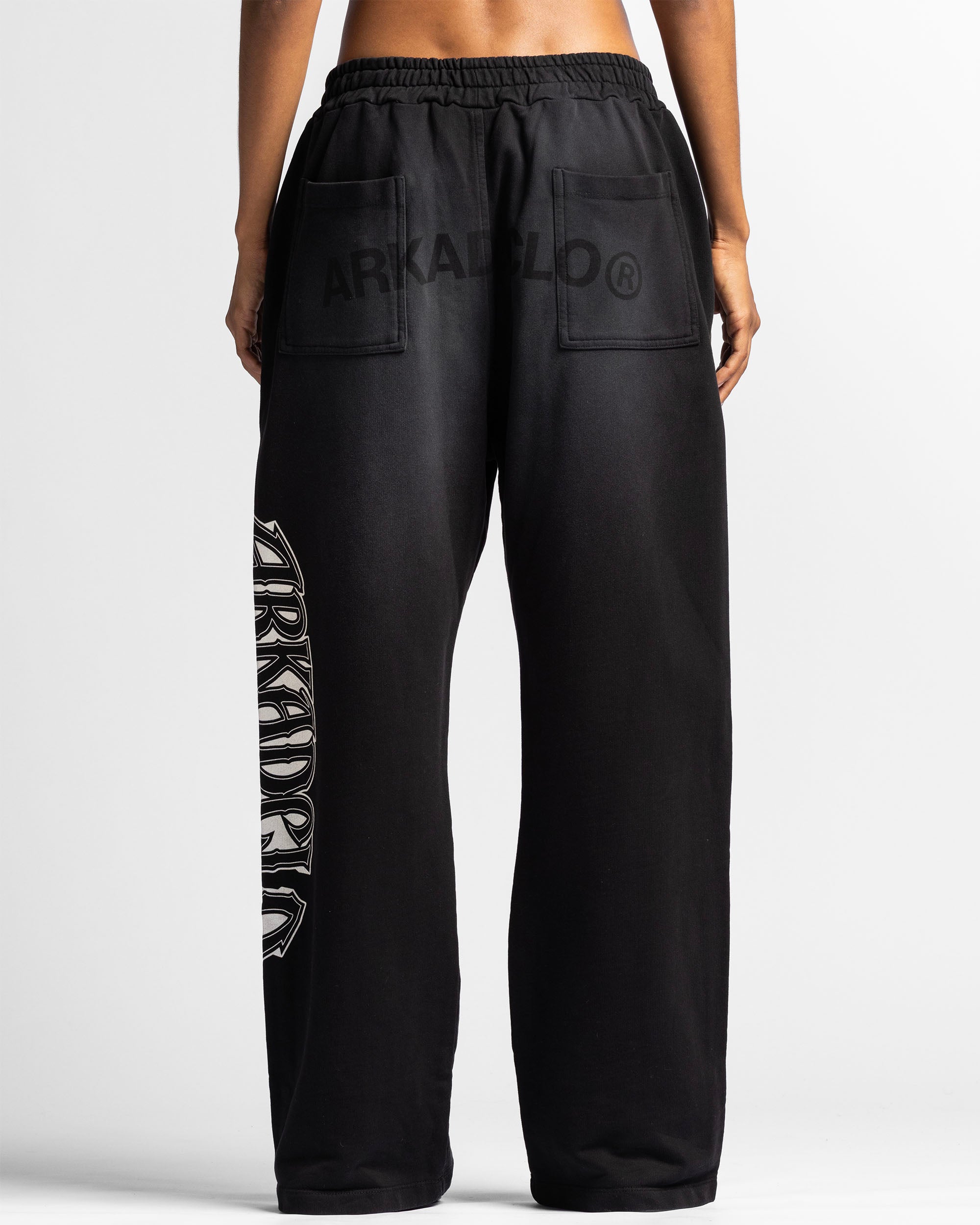 Washed Sweatpant Negra - Unisex