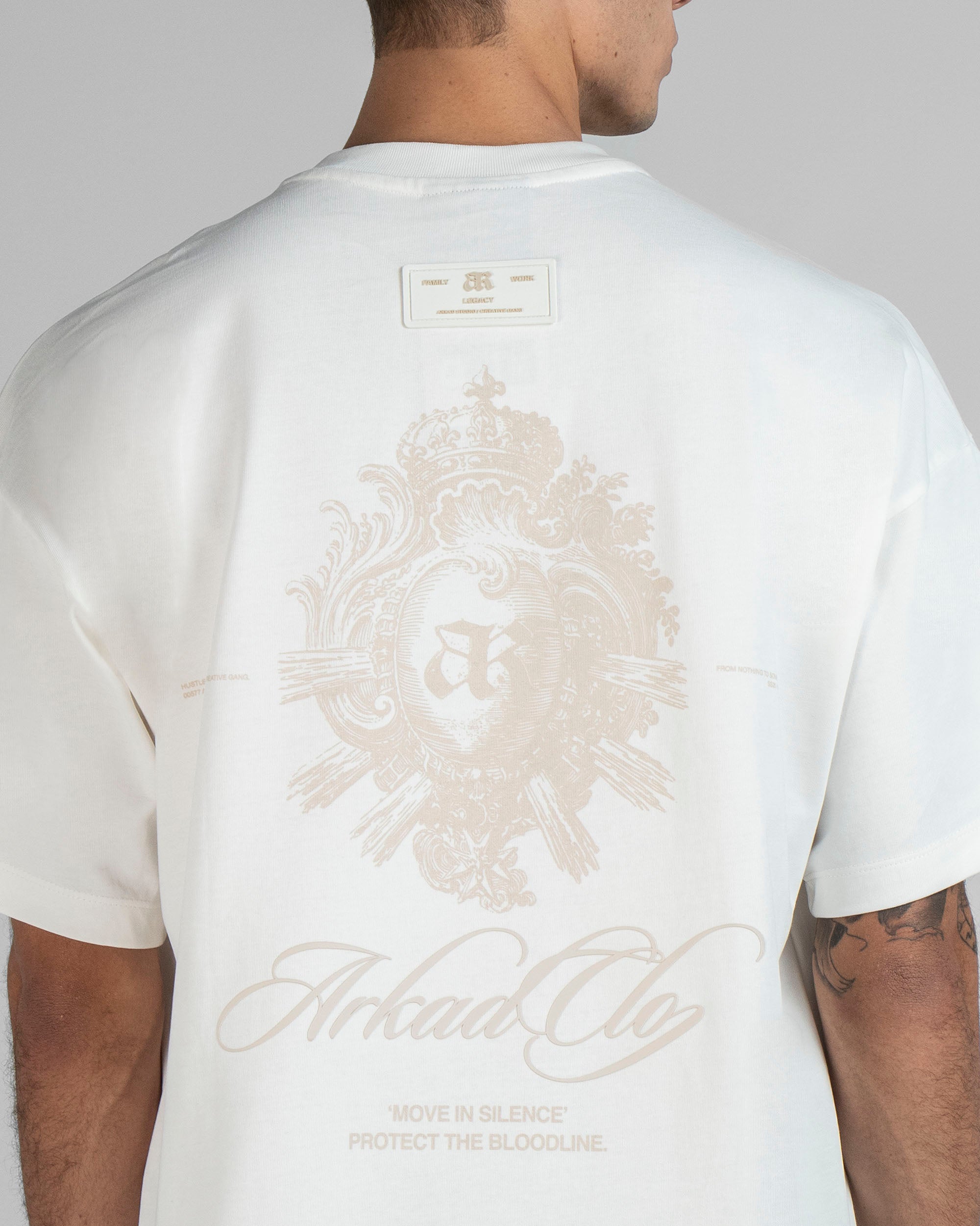 Tshirt Oversize Hustler Crema
