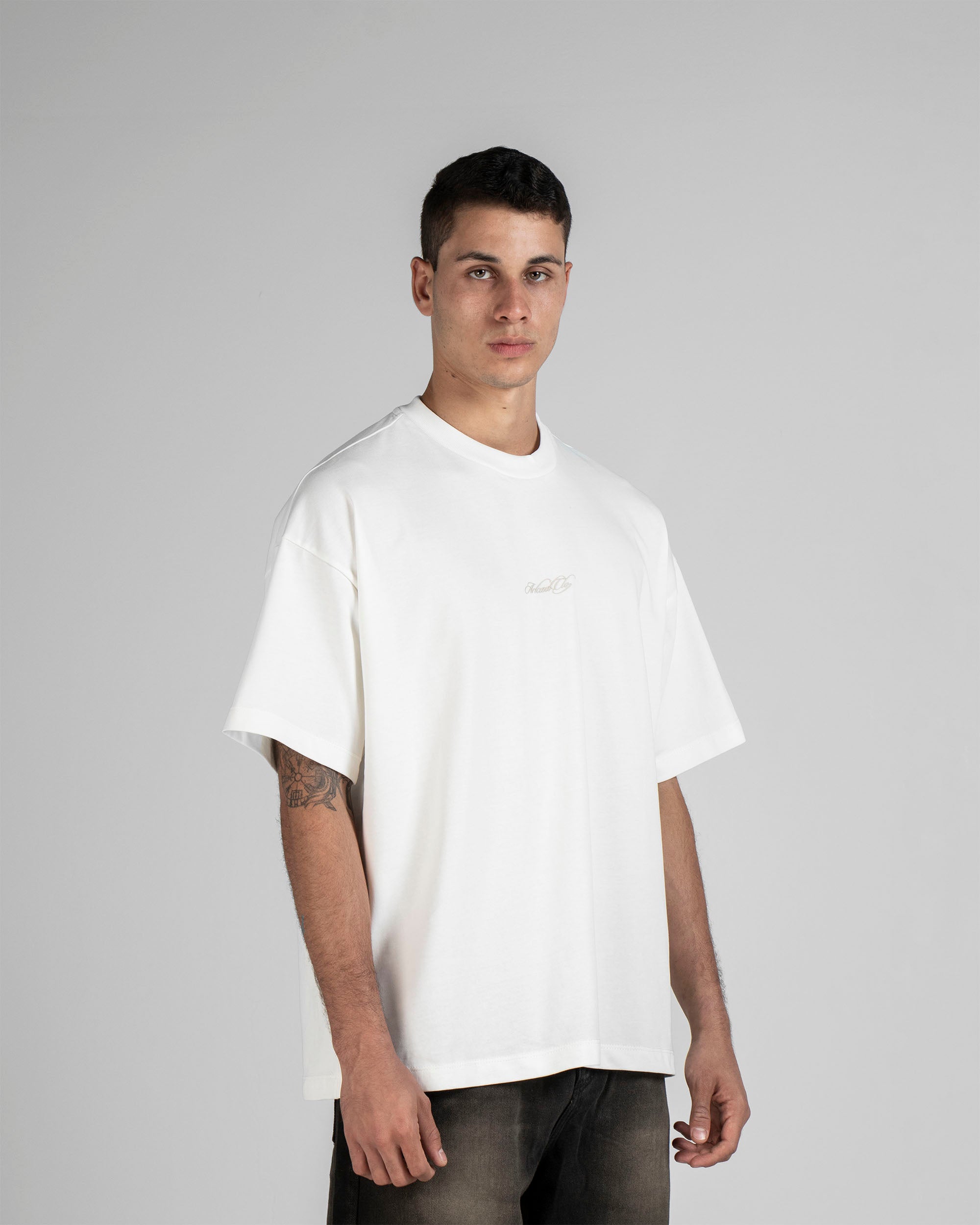 Tshirt Oversize Hustler Crema