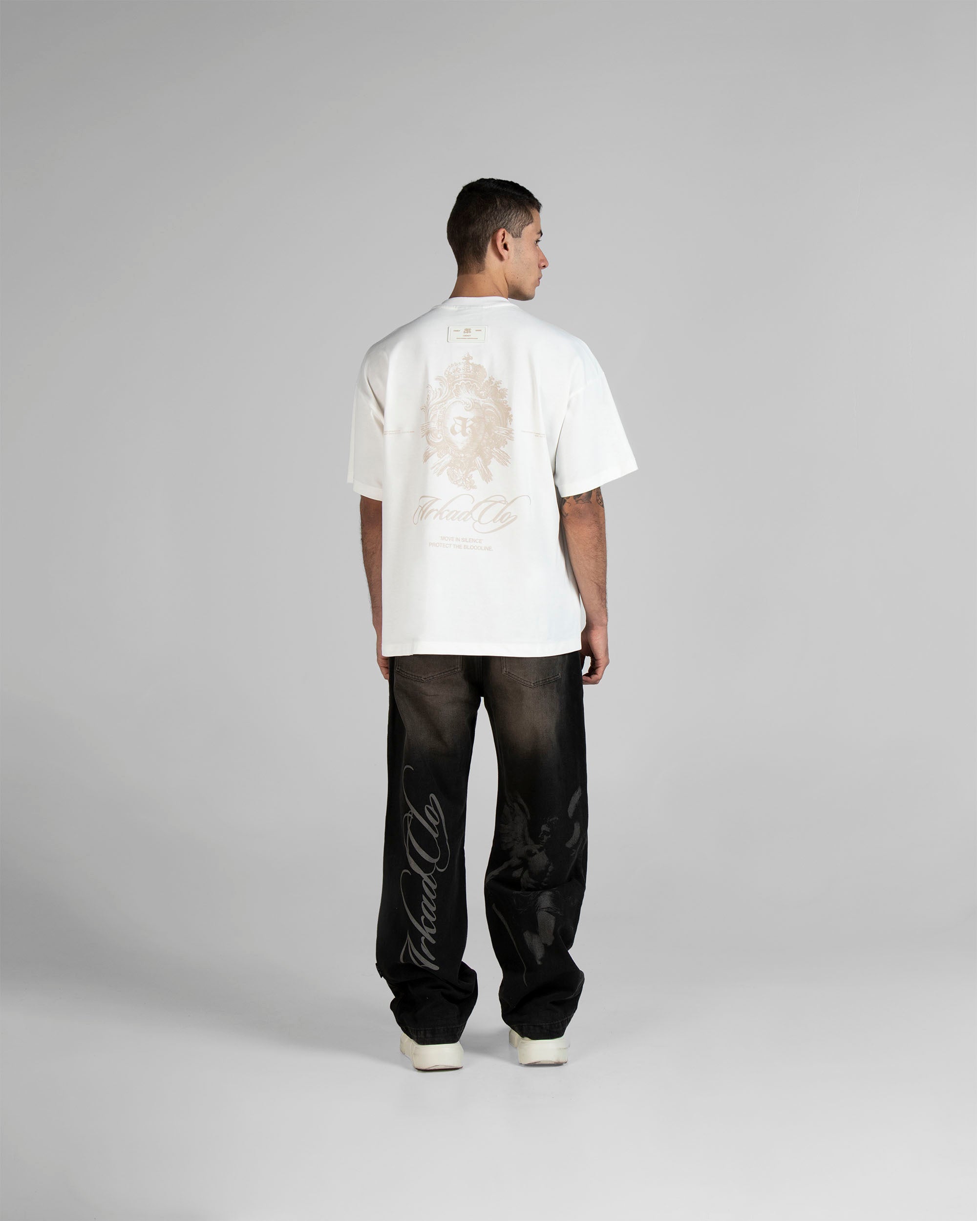Tshirt Oversize Hustler Crema
