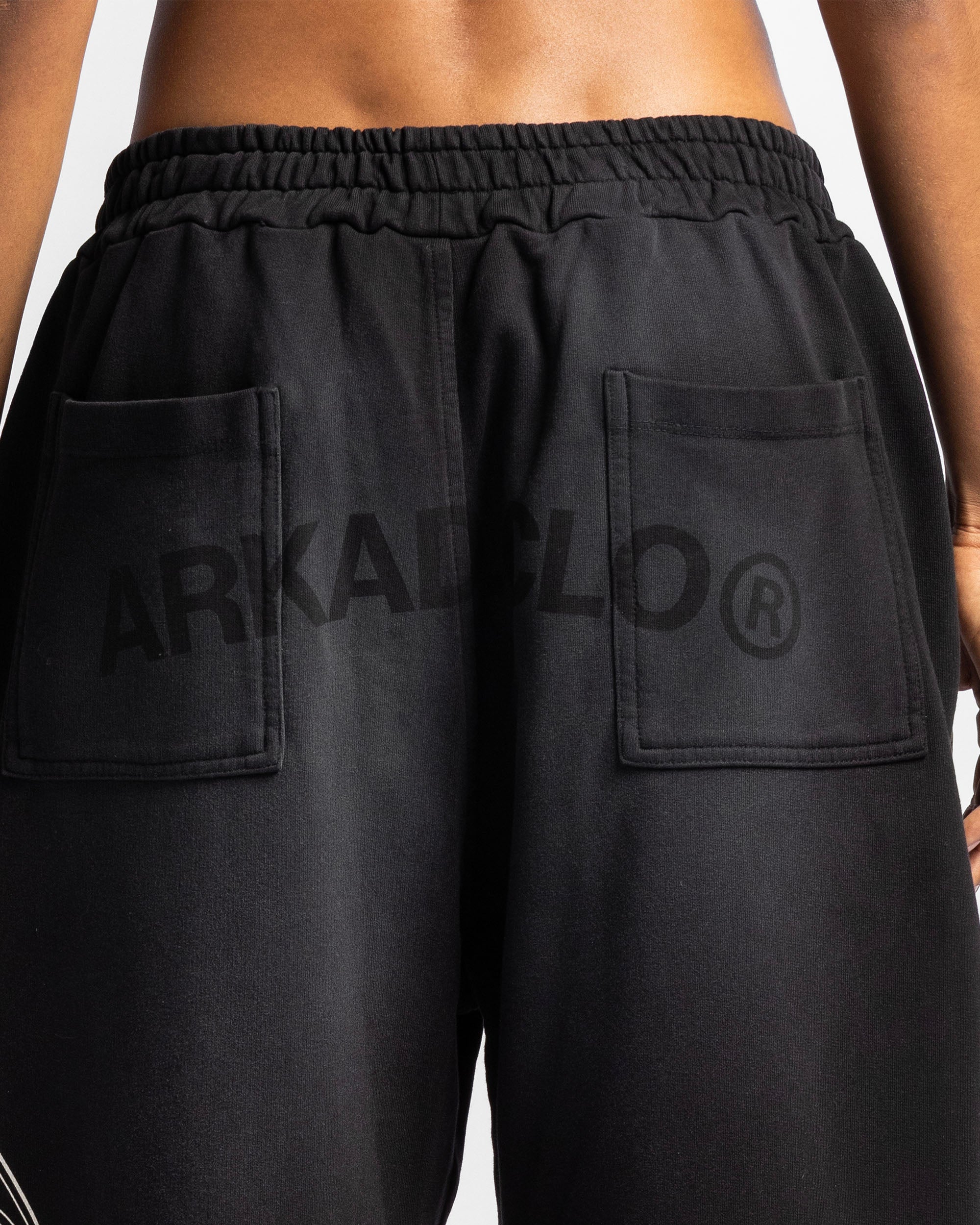 Washed Sweatpant Negra - Unisex