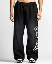 Washed Sweatpant Negra