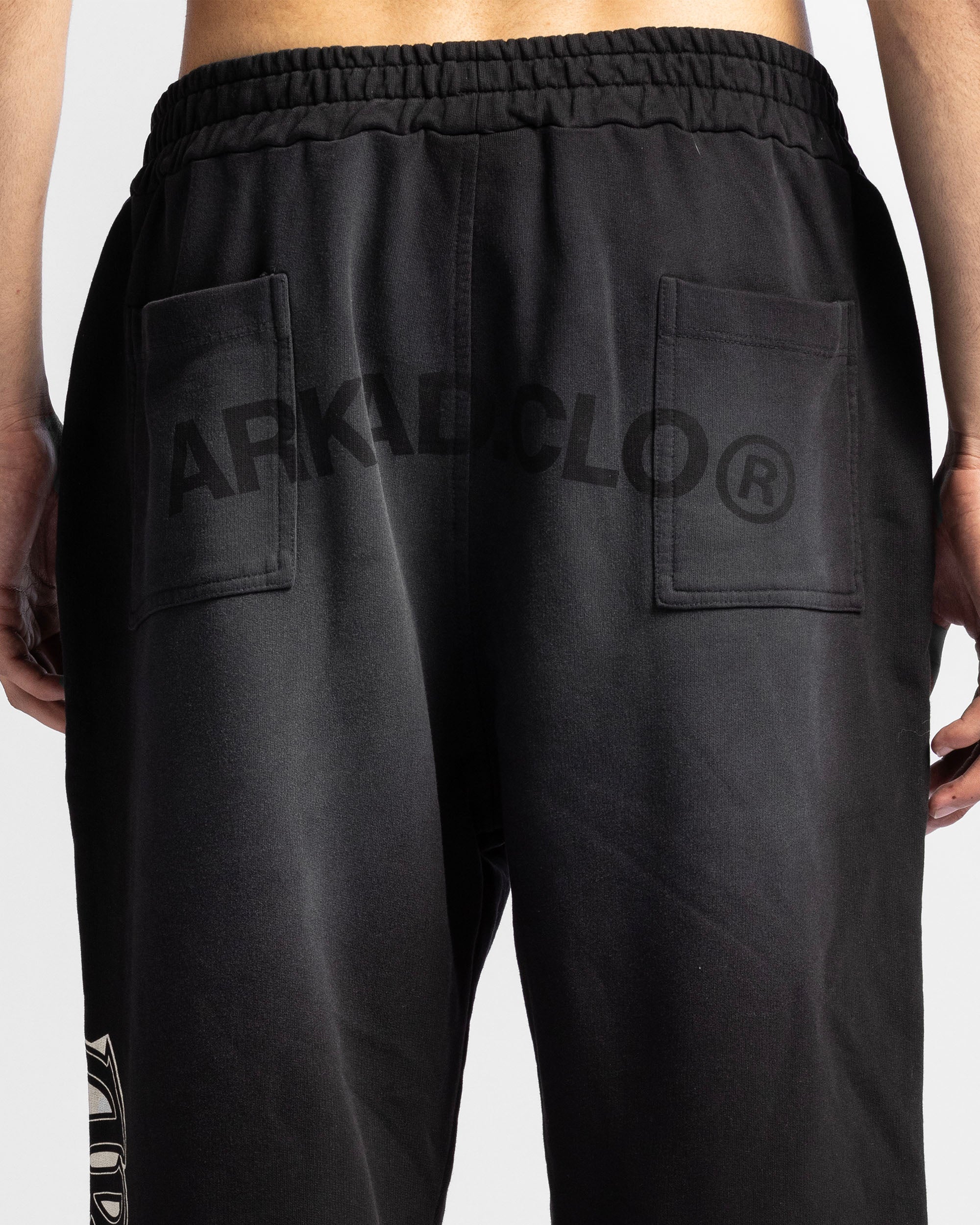 Washed Sweatpant Negra