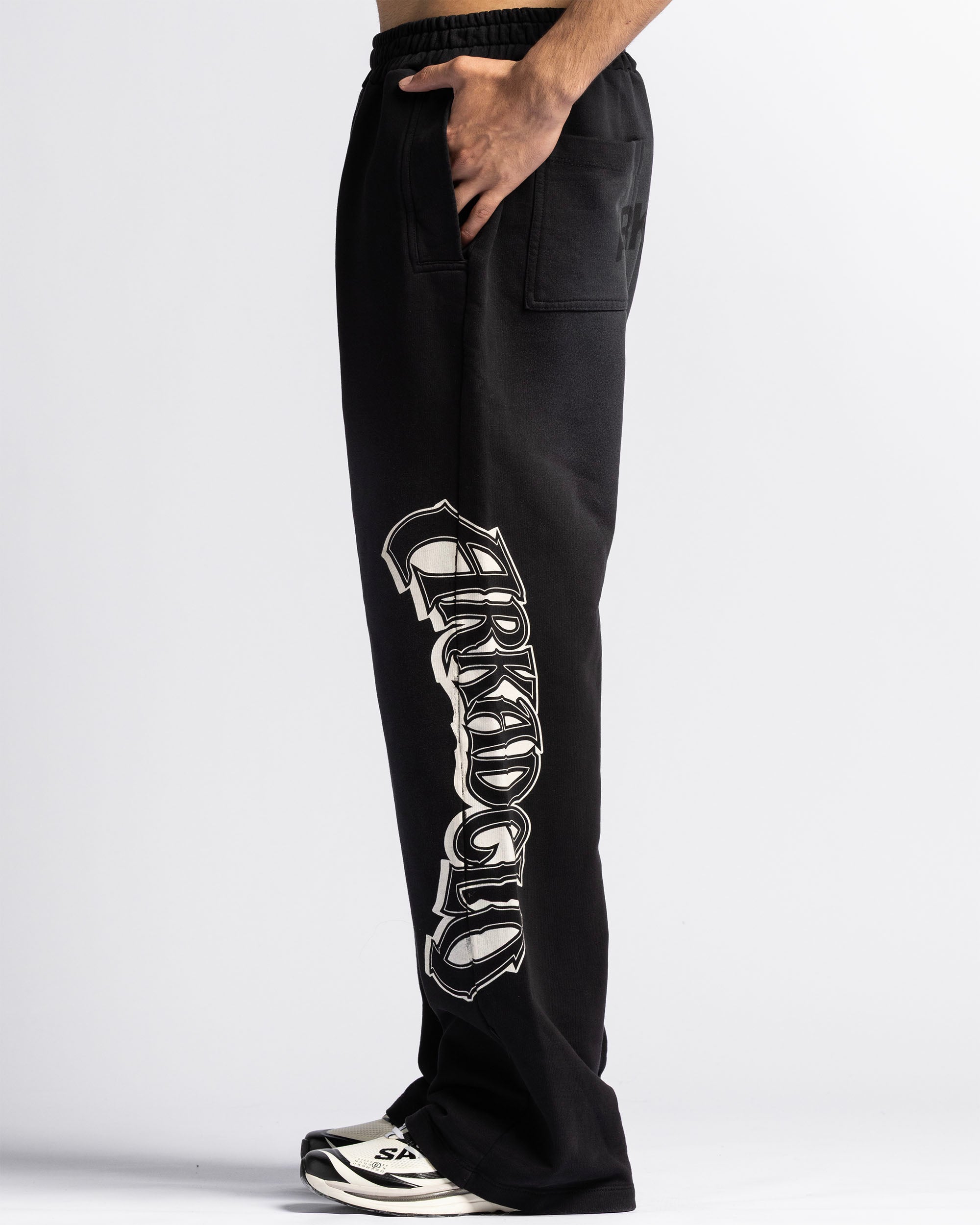 Washed Sweatpant Negra