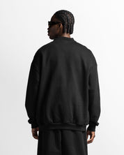 Polo Sweatshirt Oversize Negro