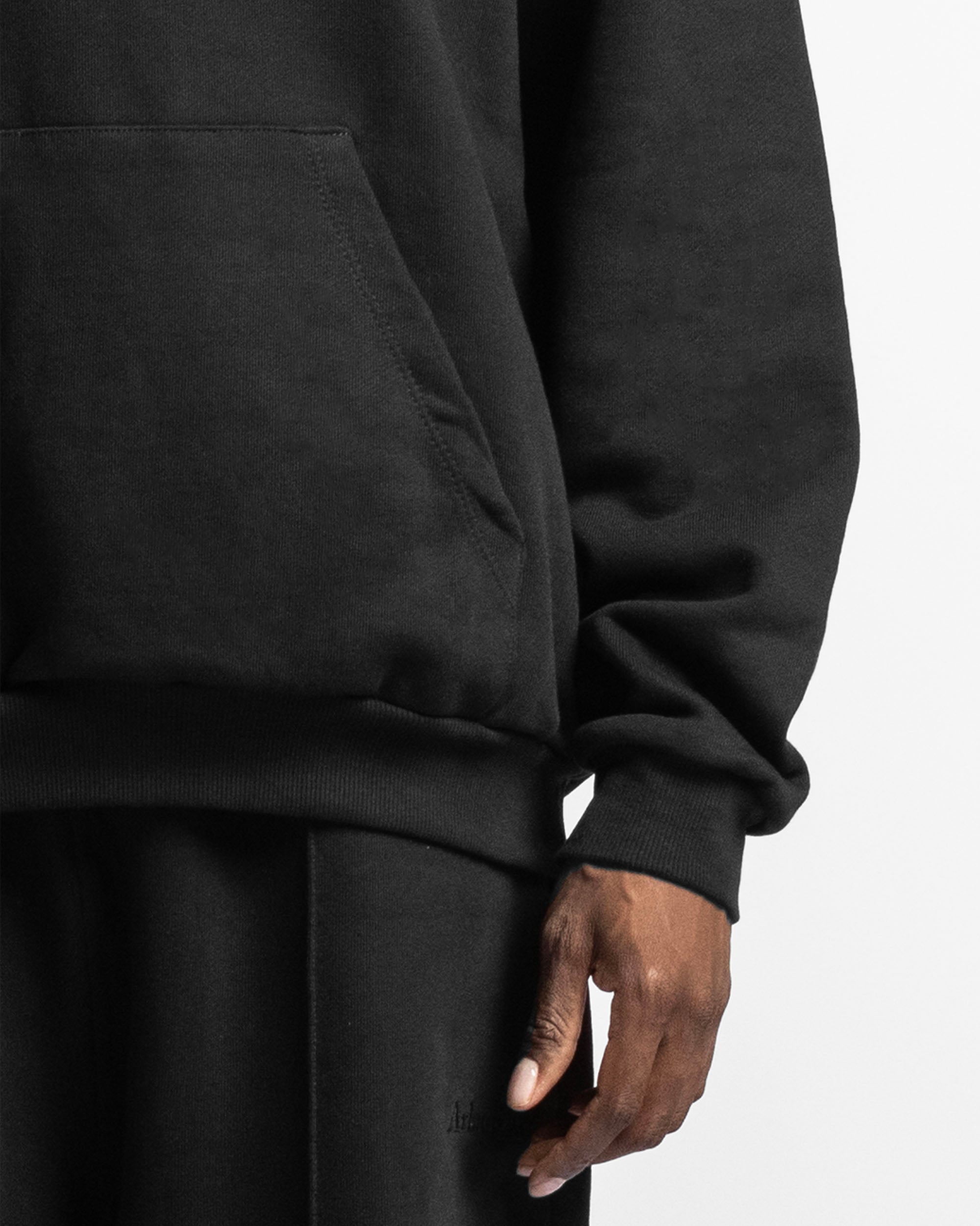 Polo Sweatshirt Oversize Negro