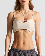 Ribbed Top Hustler Khaki